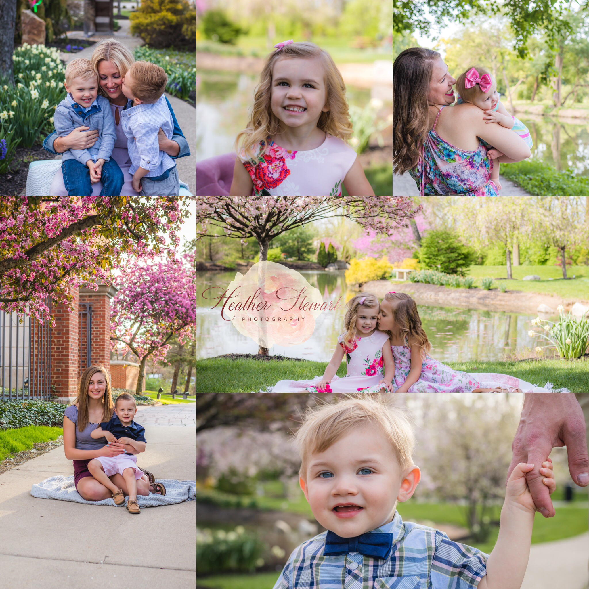 Spring Mini Photo Collage